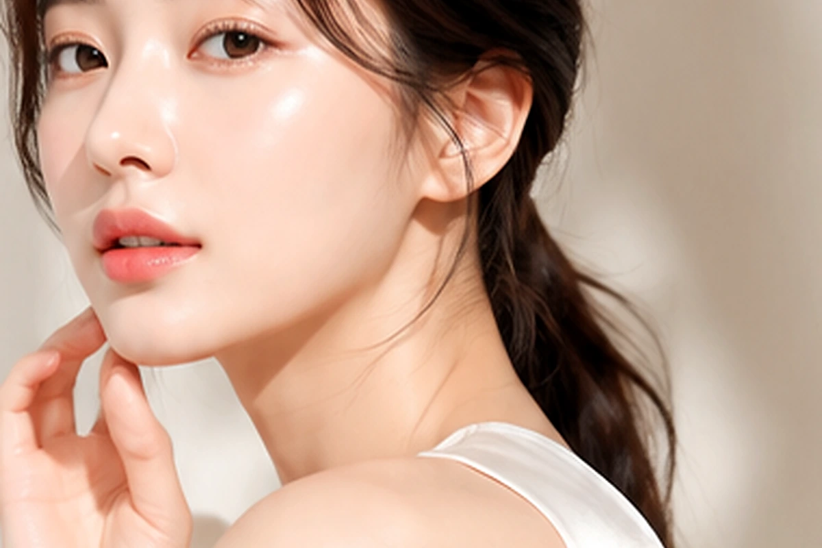 보톡스 상담을 표현한 여성 이미지