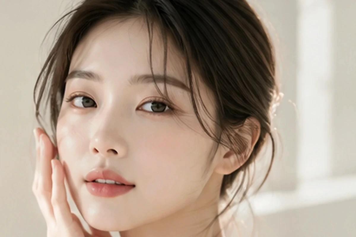 기미와 색소 피부 이미지